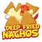 Signmission Deep Fried Nachos Decal Concession Stand Food Truck Sticker, D-DC-16 Deep Fried Nachos19 D-DC-16 Deep Fried Nachos19 - alternate 1